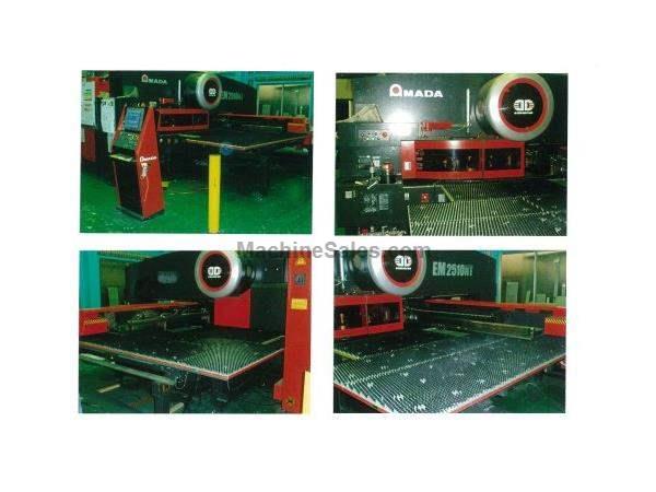 22 Ton, AMADA EM 2510NT, 58 STATION, 2 AUTO INDEX,MFG:2012