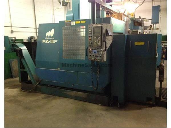 (2) Matsuura RA-IIIF&#39;s, Twin Pallets, Under Power