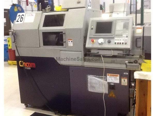 CITIZEN, L20(5) VIII, CNC SWISS TYPE AUTOMATIC SCREW MACHINE NEW: 2003