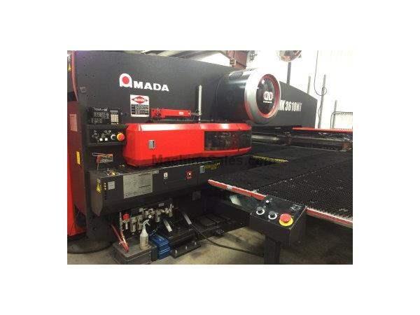 33 Ton, AMADA, EMK3610NT AMNC-F, 60" X 100", MFG:2008