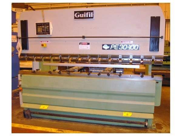 GUIFIL PE 30-100 110 Ton x 10' 2-Axis Upacting CNC Hydraulic Press Brak