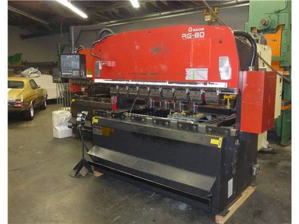 AMADA RG-80 CNC UP-ACTING PRESS BRAKE