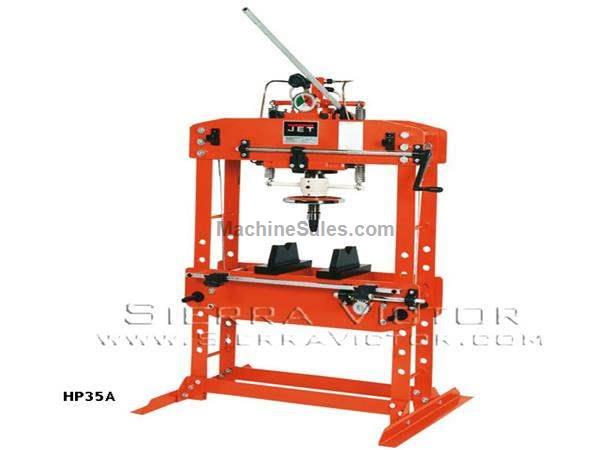 35 Ton JET® Hydraulic Shop Press: HP-35A