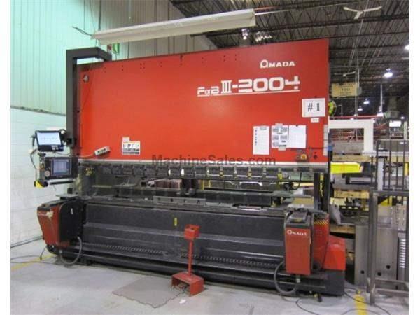 220 Ton Amada 7-Axis FBD-2004-NT Hydraulic Upacting CNC Press Brake