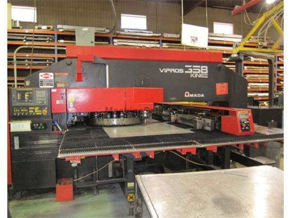 AMADA Vipros 358 King II 33 Ton CNC Turret Punch Press