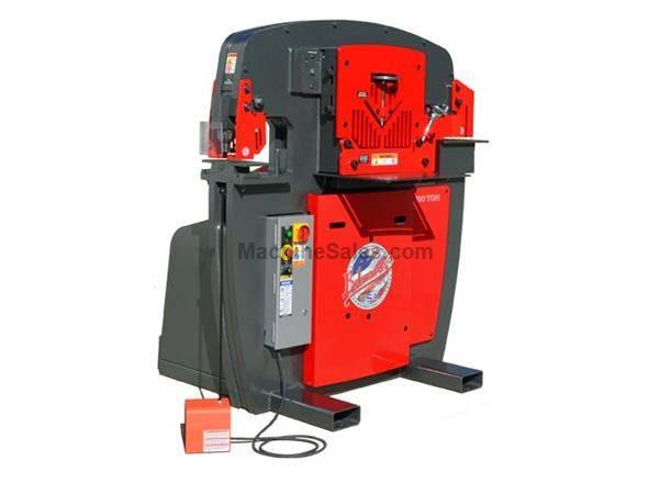 100 Ton 11&quot; Throat Edwards 100 Ton *Made in the USA* NEW IRONWORKER, Universal Open Tooling Station; 7.5 HP