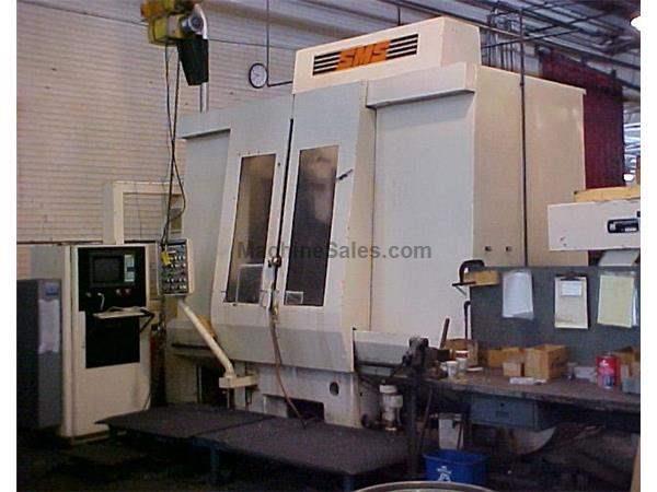 SMS V1000 CNC 4-Axis Vertical Turning Center
