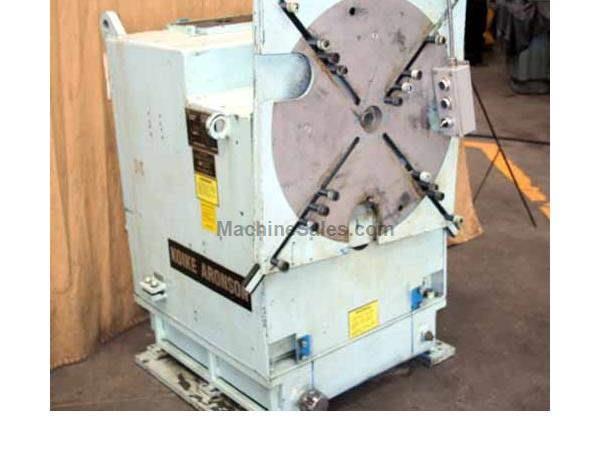 2500 lb Aronson Model H52/1.5TH Headstock Welding Positioner 2500 lb Aronson Model H52/1.5TH Headstock Welding Positioner