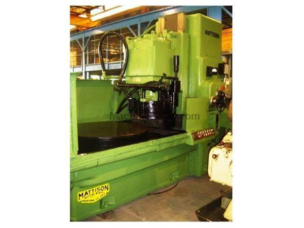 48&quot; Used Mattison Rotary Surface Grinder