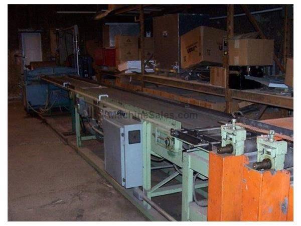 Corrugated Metal Roof and Siding Line-Stacker, Conveyor, Shear, Uncoiler