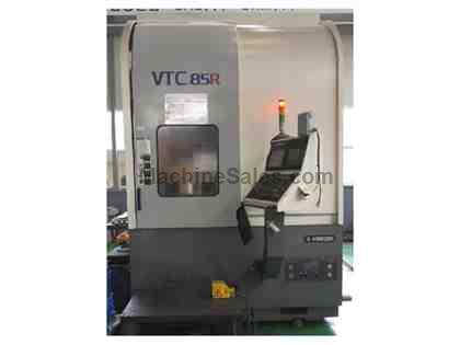 HANKOOK VTC-85R,LIVE MILLING, 24" HYD CHUCK, 35" SWING, FANUC 2 HANKOOK VTC-85R,LIVE MILLING, 24" HYD CHUCK, 35" SWING, FANUC 2