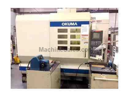OKUMA MC-V4020 4-AXIS CNC VERTICAL MACHINING CENTER