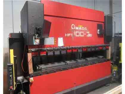 110 Ton Amada HFT 100-3S CNC Press Brake