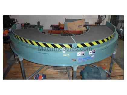 Portec Flowmaster Conveyor, Model B-3226-180DEG, 26&quot; Fabric Belt