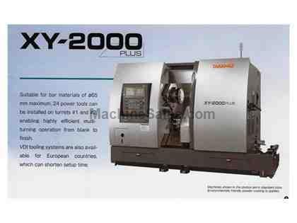 2010 Takamaz XY 2000 Plus CNC 7-Axis CNC Turning Center with All Options.
