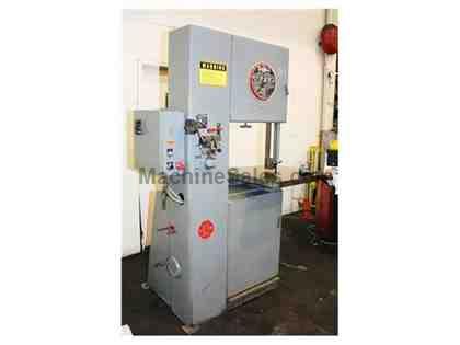 20" Throat 13" Height DoAll 2013-0 VERTICAL BAND SAW, Vari-Speed,DBW-15 Welder, 20" Throat 13" Height DoAll 2013-0 VERTICAL BAND SAW, Vari-Speed,DBW-15 Welder,
