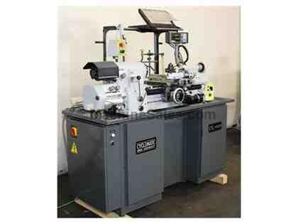 11&quot; Swing 18&quot; Centers H. H. Roberts CYCLEMATIC CTL-618EM PRECISION ENGINE LATHE, Inch/Metric, Fagor DRO, Vari-Speed, 5C-Collet Clo