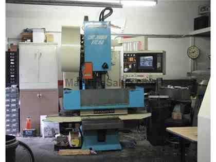 30" X Axis 15" Y Axis Burgmaster VTC 150 VERTICAL MACHINING CENTER, Fanuc 6M /Co 30" X Axis 15" Y Axis Burgmaster VTC 150 VERTICAL MACHINING CENTER, Fanuc 6M /Co