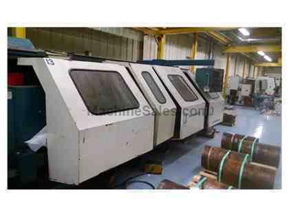 27.95" Swing 98.42" Centers Daewoo Pro-Turn 60/2500 CNC LATHE, Fanuc 0T, 15" 27.95" Swing 98.42" Centers Daewoo Pro-Turn 60/2500 CNC LATHE, Fanuc 0T, 15"