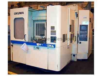 OKUMA MX-40HA 4-Axis CNC Horizontal Machining Center