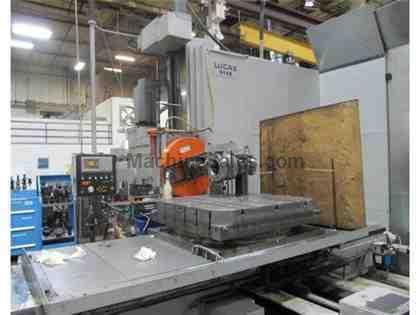 6&quot; Lucas CNC Horizontal Boring Mill Table Type