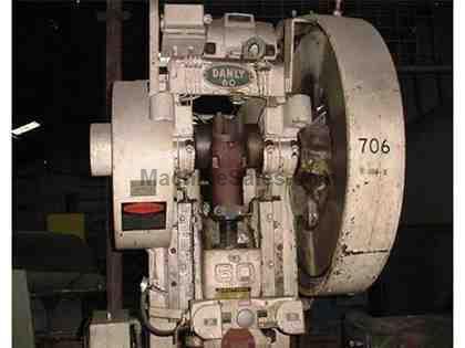 60 Ton Danly O.B.I. Punch Press 60 Ton Danly O.B.I. Punch Press