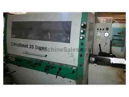 Used Weinig P26S Moulder Used Weinig P26S Moulder