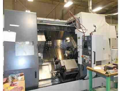 Mori Seiki ZT-1500Y CNC Lathe with Y Axis, Live Tooling 7 Sub Spindle Mori Seiki ZT-1500Y CNC Lathe with Y Axis, Live Tooling 7 Sub Spindle