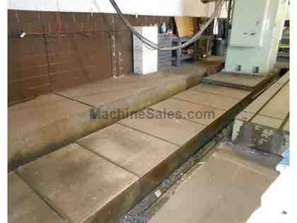 Toshiba BF-13AQ Manual Floor Type Horizontal Boring Mill with Floor Plate