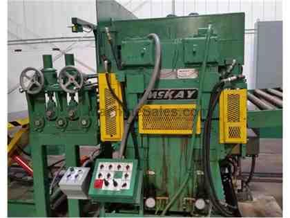 60" x .080" x 40,000# McKay cut to length line with 6-Hi Leveler 60" x .080" x 40,000# McKay cut to length line with 6-Hi Leveler