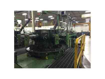 Hydromat HB 45, 12-Station, Single Index, Table Collets, GE Series 1 Cntrl., '91 Hydromat HB 45, 12-Station, Single Index, Table Collets, GE Series 1 Cntrl., '91