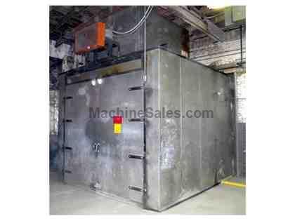 GEHNRICH 500 F GAS FIRED WALK IN OVEN 9&#39;W 12&#39;L 8&#39;H