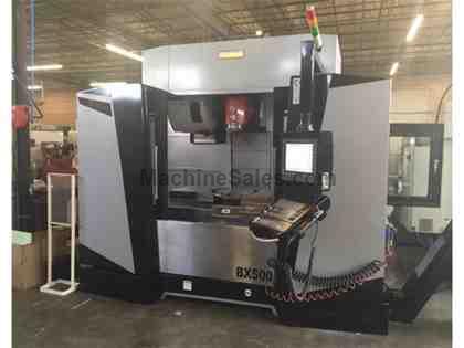 5-Axis Vertical Machining Center, 2016 Pinnacle BX-500 w/ Built-in Rotary