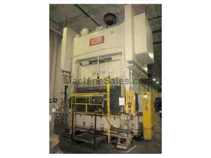 Bliss SC2-300-84-48 Straight Side Double Crank Press Bliss SC2-300-84-48 Straight Side Double Crank Press