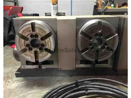 Haas HRT-160-2 Rotary Tables, 2013 4th Axis dual 6.3" Rotary Tables Haas HRT-160-2 Rotary Tables, 2013 4th Axis dual 6.3" Rotary Tables