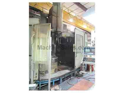 55" Olympia, Model V60VTL, Fanuc 18iTB CNC, 65" 4 Jaw Chuck 55" Olympia, Model V60VTL, Fanuc 18iTB CNC, 65" 4 Jaw Chuck