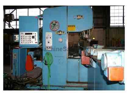 Vertical Plate Saw, DoAll 2608NC Bandsaw. 12" Work Height x 13' Le Vertical Plate Saw, DoAll 2608NC Bandsaw. 12" Work Height x 13' Le