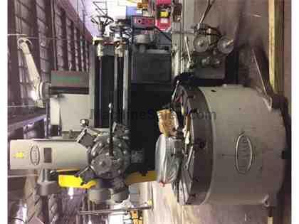 BULLARD SPIRAL DRIVE VTL 48&quot; with 50&quot; SWING, Lathe Turning