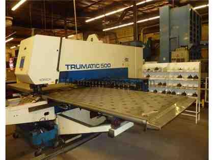 28 Ton Trumpf TC-500 CNC Turret Punch 28 Ton Trumpf TC-500 CNC Turret Punch