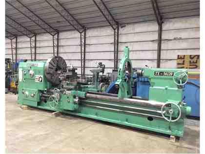56" x 120" Mighty Turn, 5.25 hole, 39" 4-jaw, 24" SR 56" x 120" Mighty Turn, 5.25 hole, 39" 4-jaw, 24" SR