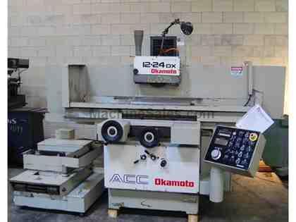 12&quot; X 24&quot; OKAMOTO 3 AXIS HYDRAULIC SURFACE GRINDER