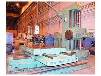 Giddings &amp; Lewis B5T 5&quot; Table Type Horizontal Boring Mill With Fac