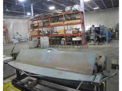 ROPER WHITNEY / PEXTO 12 GA X 10' APRON HAND BRAKE, S/N 626-1-78, MFG 1 ROPER WHITNEY / PEXTO 12 GA X 10' APRON HAND BRAKE, S/N 626-1-78, MFG 1
