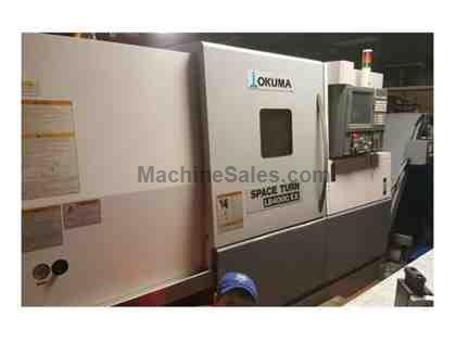USED OKUMA LB4000EX CNC TURNING CENTER  NEW 2011