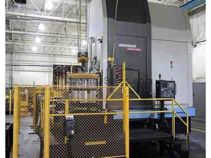 DOOSAN VTS 1214 VERTICAL TURNING CENTER PALLET CHANGER / FANUC 31i-A / 2012 DOOSAN VTS 1214 VERTICAL TURNING CENTER PALLET CHANGER / FANUC 31i-A / 2012