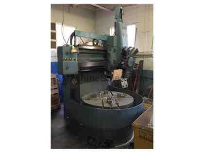 48" WEBSTER & BENNETT VERTICAL TURNING & BORING MACHINE MODEL: 48" WEBSTER & BENNETT VERTICAL TURNING & BORING MACHINE MODEL: