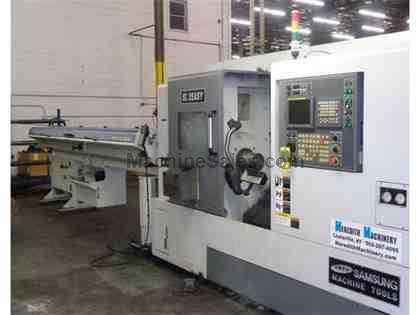 SAMSUNG SL25ASY, FANUC 18ITB, 2011, Y-AXIS, SUB SPINDLE, BAR FEEDER SAMSUNG SL25ASY, FANUC 18ITB, 2011, Y-AXIS, SUB SPINDLE, BAR FEEDER