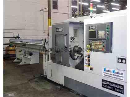 SAMSUNG SL25ASY, FANUC 18ITB, 2011, Y-AXIS, SUB SPINDLE, BAR FEEDER