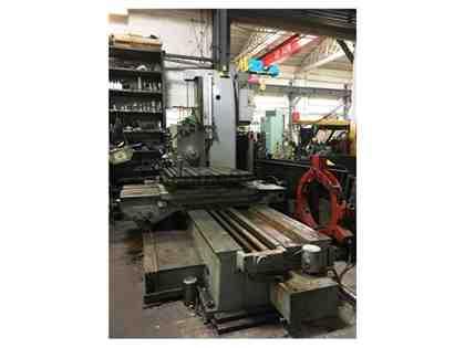 3.15&quot; TOS MODEL WH80 TABLE TYPE HORIZONTAL BORING MILL WITH BUILT-IN ROTARY TABLE