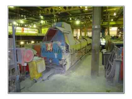 BEKAERT 7 BLOCK WIRE DRAWING LINE INCLUDING PAYOFF AND SPOOLER, NEW 1996